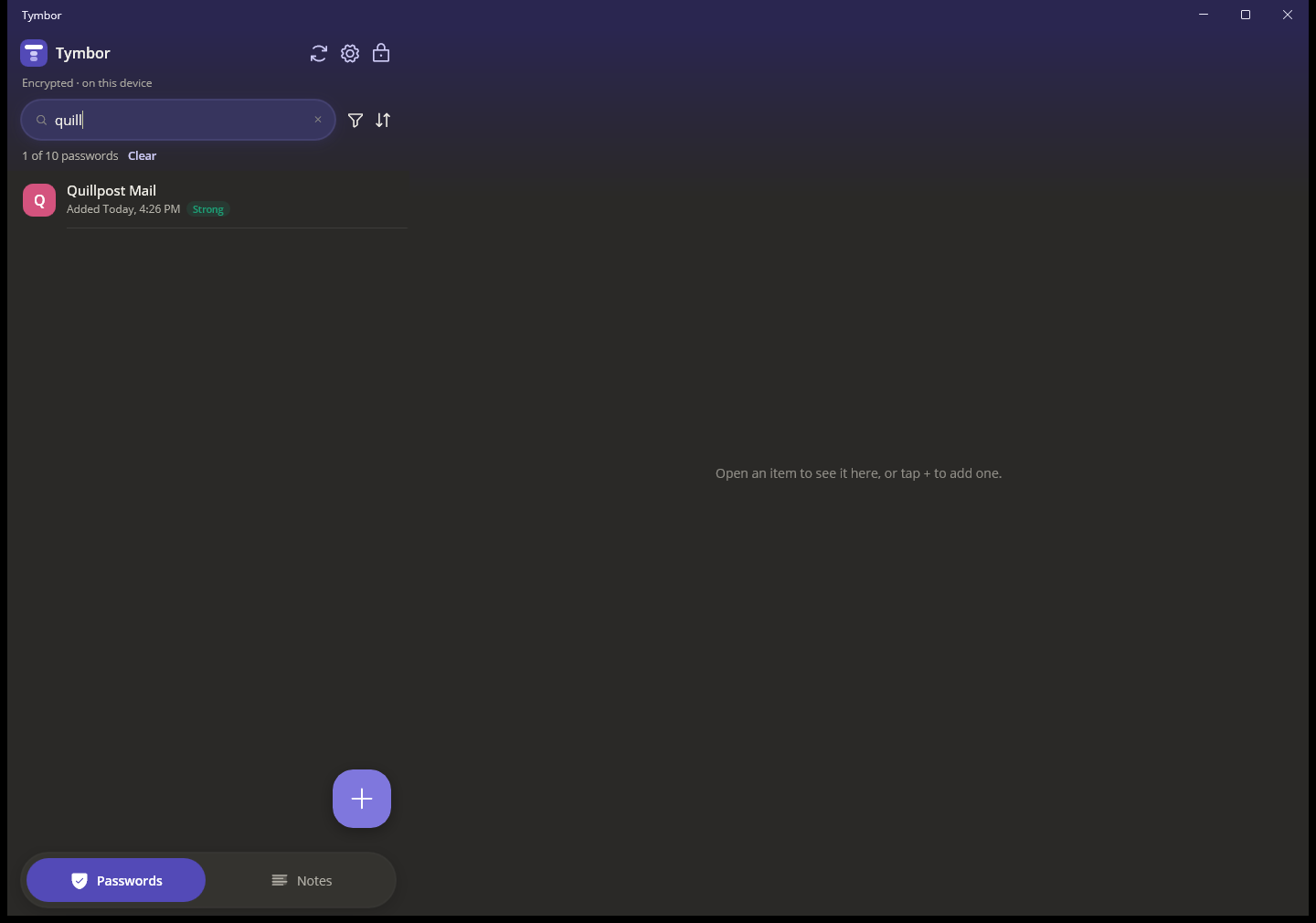 Search, filters, labels on the desktop