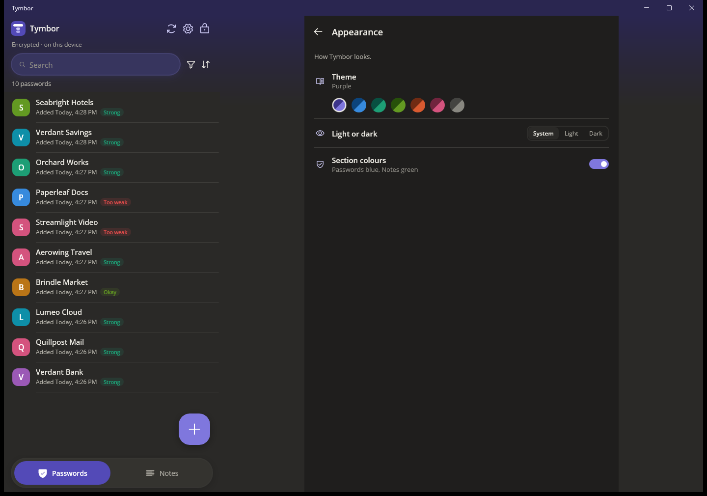 Looks the way you like on the desktop